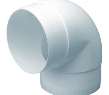 Picture of Domus 100mm EasiPipe 90 Degree Round Bend
40490