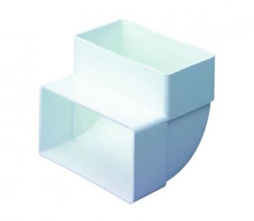 Picture of Domus 110mm x 54mm Flat Channel 90 Degree Vertical Bend
40060