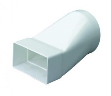 Picture of Domus 110mm x 54mm Flat Channel to 100mm Round Adaptor
40070