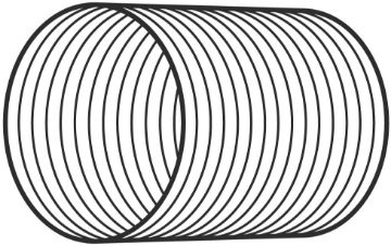 Picture of Domus 100mm x 1.5m EasiPipe Silver Rigid Duct
403215