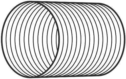 Picture of Domus 100mm x 1.5m EasiPipe Silver Rigid Duct
403215