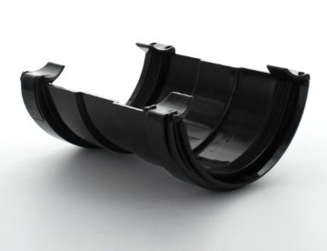 Picture of Hunter 112mm Black Half Round Gutter Union
BR398