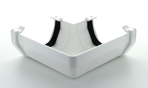 Picture of Hunter 114mm White Squareflo 90 Degree Angle
WR383