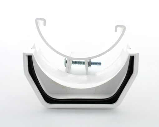 Picture of Hunter White Squareflo Connector To Half Round
WR387