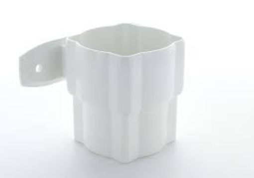 Picture of Hunter 74mm White Regency Pipe Connector 
WR917