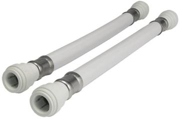 Picture of Speedfit 15mm x 1/2'' x 300mm White Flexi Hose
WFLX15
