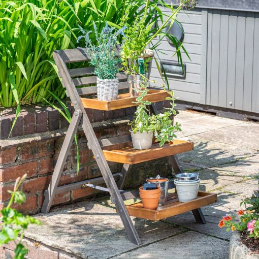 Picture of Alderley Small Plant Ladder 
ALDPLANTS