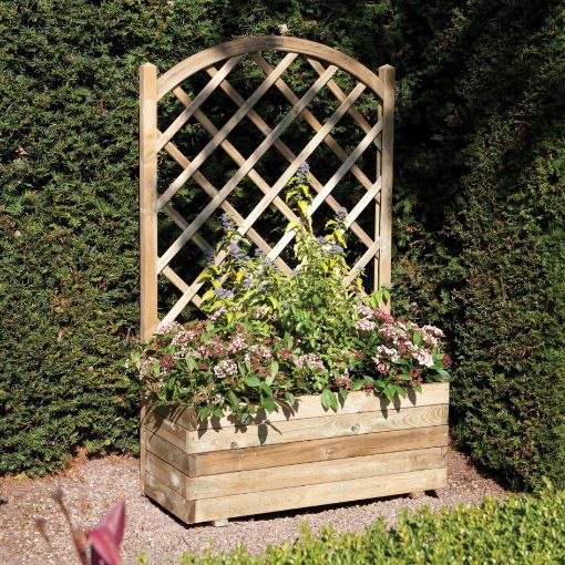 Picture of Rectangular Planter & Lattice
SQPLANTLL