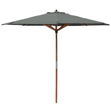 Picture of Willington Grey Wooden Parasol 
PAR27GREY