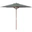Picture of Willington Grey Wooden Parasol 
PAR27GREY