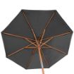 Picture of Willington Grey Wooden Parasol 
PAR27GREY