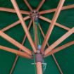 Picture of Willington Green Wooden Parasol 
PAR27GRN