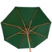 Picture of Willington Green Wooden Parasol 
PAR27GRN
