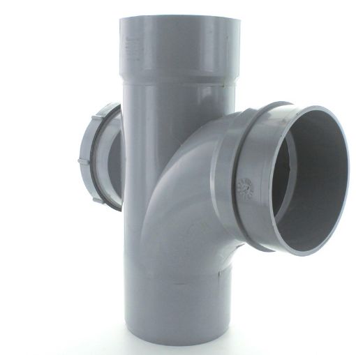 Picture of Hunter 110mm Grey 92.5 Degree Access Branch
GS280