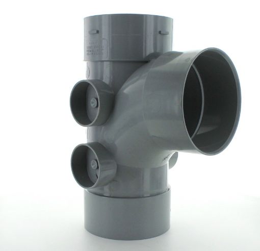 Picture of Hunter 110mm Grey 92.5 Branch Triple Solvent Socket
GS292