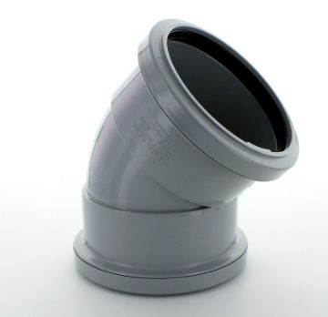 Picture of Hunter 110mm Grey 135 Degree Double Socket bend
GS676