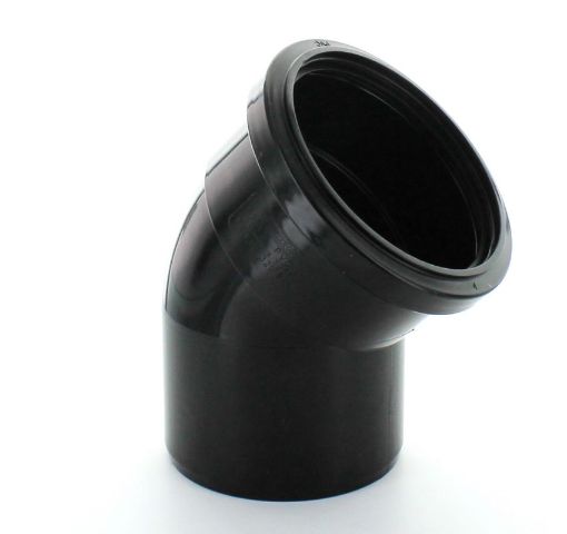 Picture of Hunter 110mm Black 135 Degree Bend
BS331