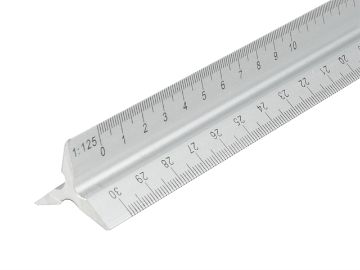 Picture of Faithfull 300mm Triangle Aluminium Rule
FAIRULETRI