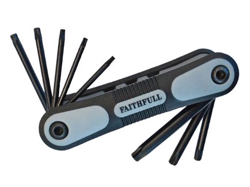Picture of Faithfull Folding Torx Key Set (8)
FAITKSF8