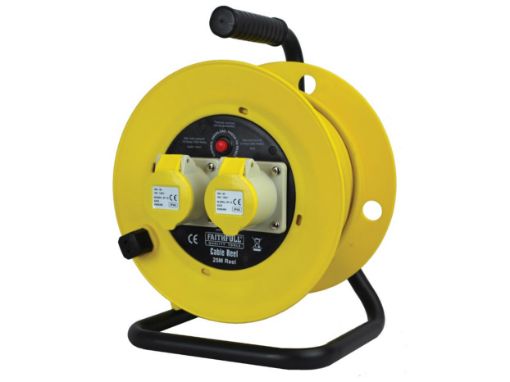 Picture of Faithfull 25m 110V Cable Reel 16A
FPPCR25MSEL