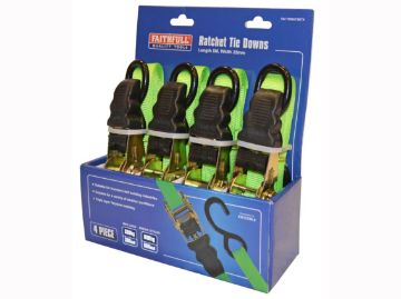 Picture of Faithfull Ratchet Tie Down Set (4)
FAITDRATSET4