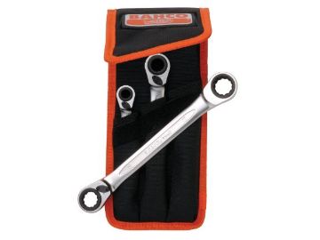Picture of Bahco 8-19mm Reversible Ratchet Spanner Set (3)
S4RM/3T