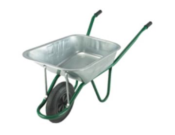 Picture of Walsall 90 Litre Galvanised Heavy Duty Wheelbarrow with Puncture Proof Wheel
EGVPP