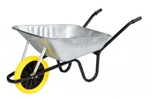 Picture of Walsall 90 Litre Galvanised Wheelbarrow with Puncture Proof Wheel (Vanguard) 
VLTGVPP
