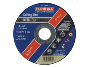 Picture of Faithfull 115mm Metal Cut Off Wheel
FAI1153M