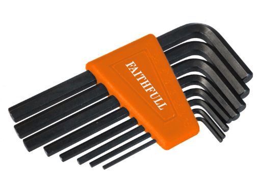 Picture of Faithfull Hex Key Set Metric Short Arm (8)
FAIHKS8M