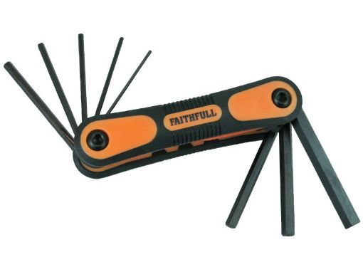 Picture of Faithfull Folding Hex Key Set Metric (8)
FAIHKSF8M
