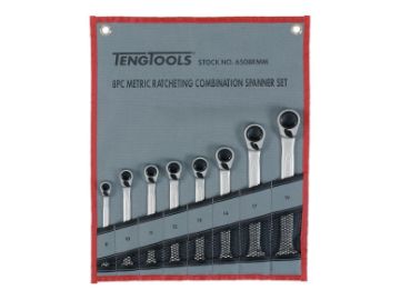 Picture of Teng Combination Ratchet Spanner Set (8)
6508RMM