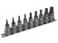 Picture of Teng 1/2" Drive Internal TORX Socket Clip Rail Set (9)
M1213TX