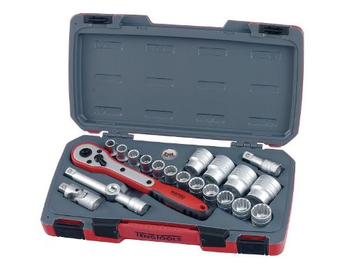 Picture of Teng 1/2" Drive Metric Socket Set (21)
T1221