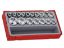 Picture of Teng 1/2" Drive Metric 6-Point Socket Set (17)
TT1217-6