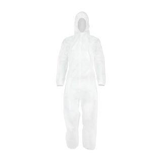 Picture of TIMco White Polypropylene Coverall Large 
770582