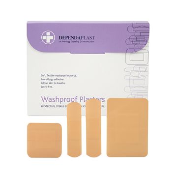 Picture of TIMco Mixed Washproof Plasters (100)
MED536