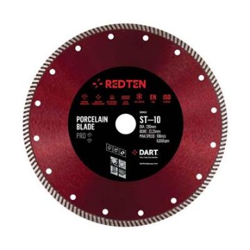 Picture of DART Red Ten ST-10 180Dmm x 22B Tile Diamond Blade
DB01610