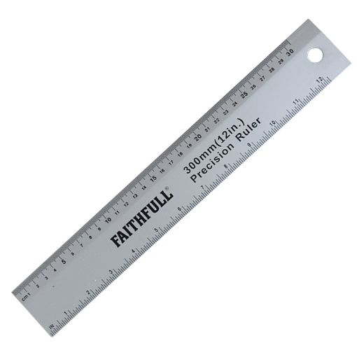 Picture of Faithfull 300mm (12") Aluminium Rule
FAIRULE300