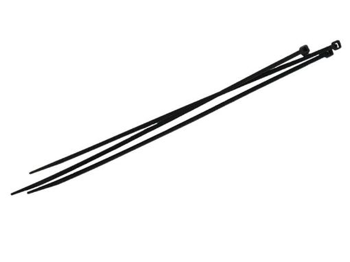 Picture of Faithfull 3.6mm x 150mm Black Cable Ties (100)
FAICT150B