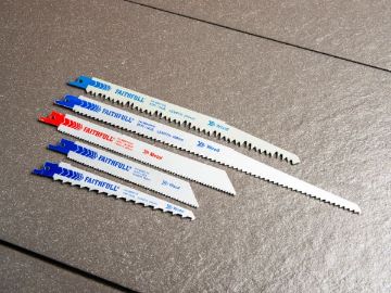 Picture of Faithfull Sabre Saw Blade Set (Pack of 15)