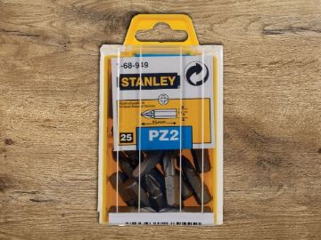 Picture of Stanley PZ2 Pozidriv Bits (25)
1-68-949
