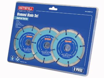 Picture of Faithfull Contract Diamond Blade Set (3)
GM3011522PK3