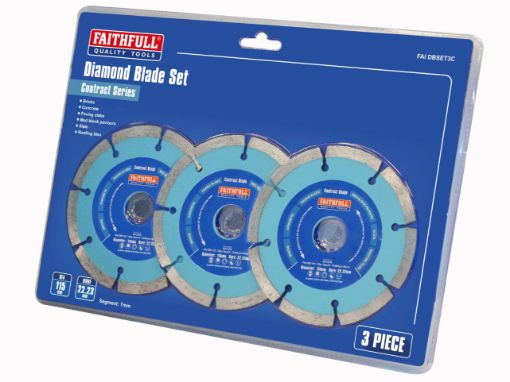 Picture of Faithfull Contract Diamond Blade Set (3)
GM3011522PK3