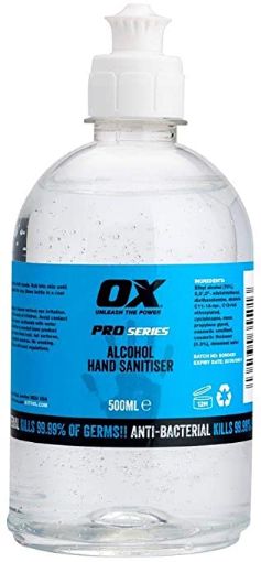 Picture of OX Alcohol Hand Sanitiser Gel 100ml
OX-HSG-100