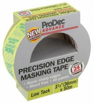 Picture of Rodo ProDec Advance 36mm x 50m Low Tack Precision Edge Masking Tape
ATMT007 (8)
