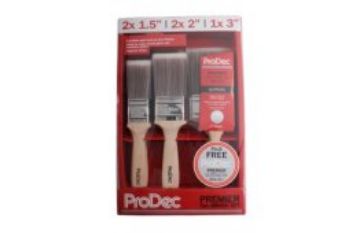 Picture of Rodo ProDec Premier Synthetic Brush Set with FREE Woodworker Brush (6)
PBPT049 (10)