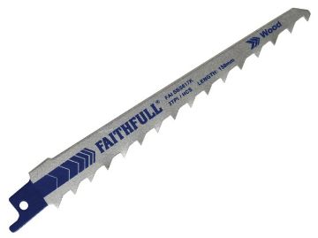 Picture of Faithfull Wood Sabre Saw Blades 3TPI (5) 
FAISBS617K