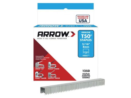 Picture of Arrow 8mm T50 Staples (1250)
A50524