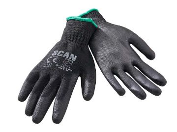 Picture of Scan Safety Black Pu Gloves Pack of 5 Pairs
0